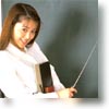 女教師授業中